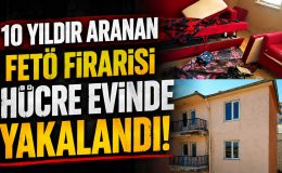 10 Yıldır Aranan FETÖ Firarisi Afyonkarahisar’daki Hücre Evinde Yakalandı!